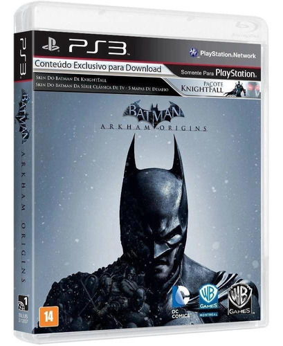 Juego Batman Arkham Origins para PS 3 doblado al portugués