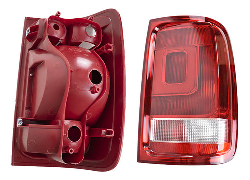 Faro Trasero Der. Rojo -fitam- Volkswagen Amarok 2010-12