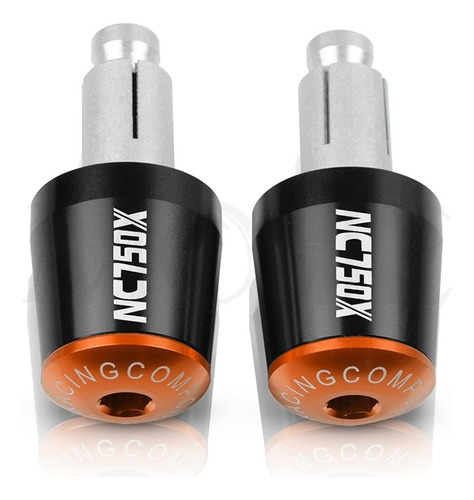 Manillar End Eaps 0.866 In Manija Motocicleta Extremo Tapon