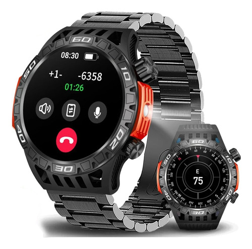 Reloj Inteligente Con Linterna Led Para Hombre Bt Call Reloj