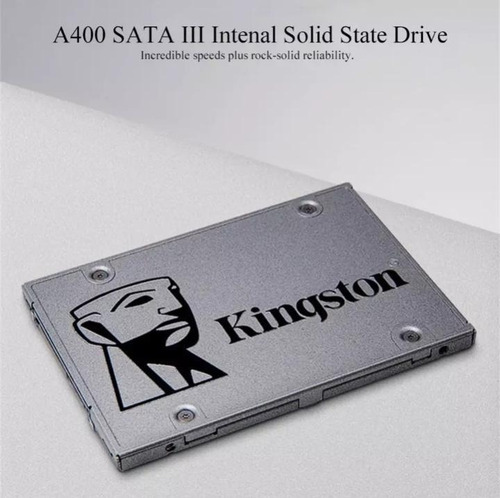 Disco sólido interno Kingston SA400S37/240G 240GB gris