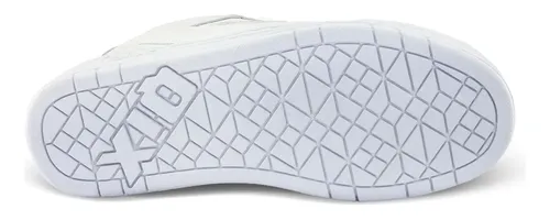 Tênis Qix Chorão 02 Masculino Couro Casual Adulto Branco Assinatura Chorão 40 Br