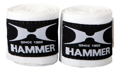 Vendaje Para Box Hammer Color Blanco