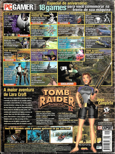 Revista Cd Expert - Tomb Raider Dagger Of Xian I I (Usado)