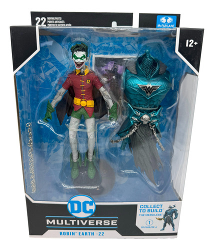 Dc Multiverse Robin Earth 22 C Mcfarlane Redcobra Toys (Usado)
