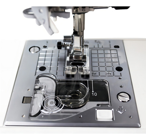 Juki Hzl-f400 Exceed Series Máquina De Coser Para Computad. Color Blanco