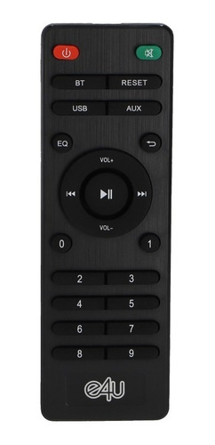 Barra De Sonido E4u Bluetooth 60w Rms + Control Remoto