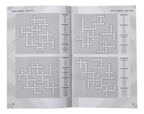 Scottini DOMIX Letras & Números (96p) N.3, de Book Factory Editorial. Editorial Todolivro Distribuidora Ltda., capa mole em português, 2021
