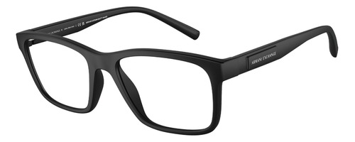 Lentes Ópticos Negro Armani Exchange Ax31148078