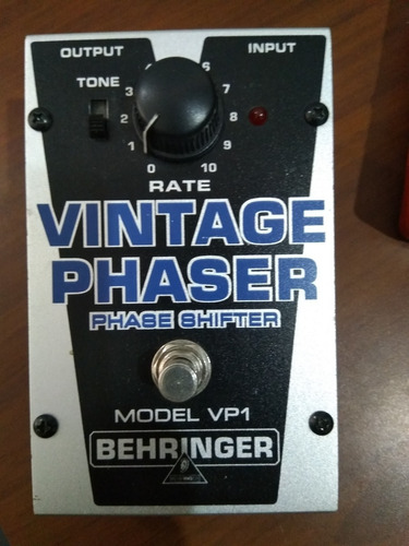 Behringer Vp1 Vintage Phaser Pedal 