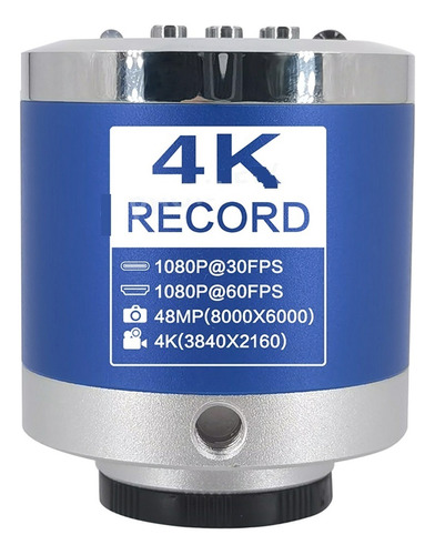 Hd Hdmi Usb 4k 60fps Cámara Industrial Ccd Detector Digital