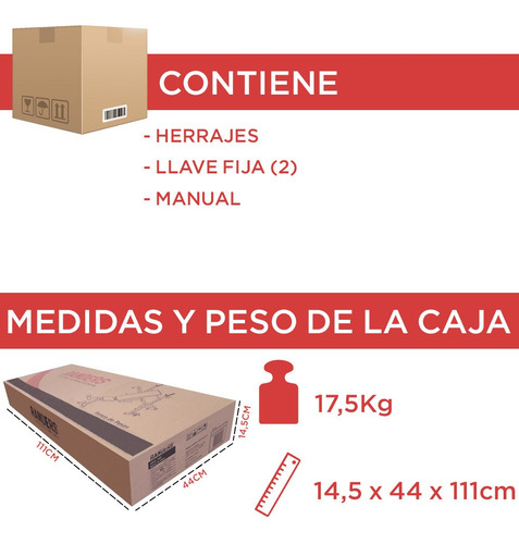 Imagen 5 de 9 de Banco De Pesas Randers Arg140 Plegable Cuotas Sin Interes