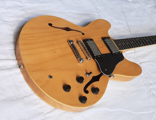 Guitarra Hohner Professional Se 35 Diestro Marrón Claro Palo De Rosa (Usado)