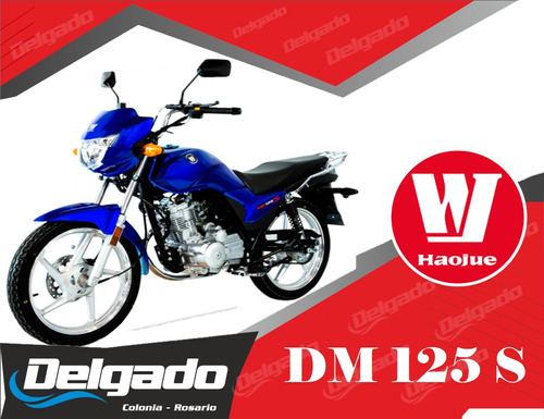 Moto Haojue Dm 125 S Financiada 100% Y Hasta En 60 Cuotas