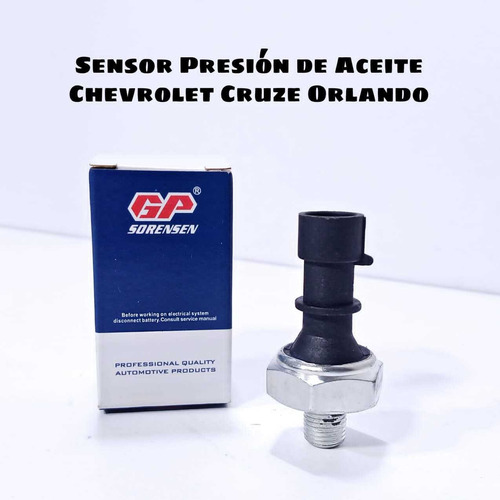 Sensor Presión De Aceite Chevrolet Cruze Orlando 
