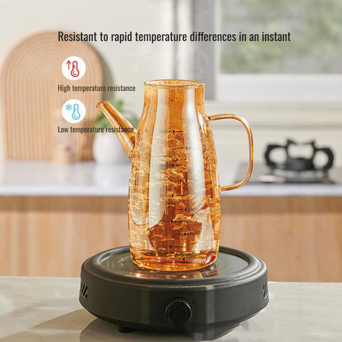 Botella De Aceite De Borosilicato Glass Oiler Transparente D