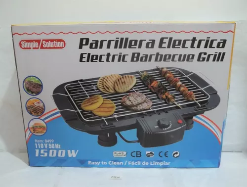 PARRILLERA ELECTRICA 1500W - Simple Solutions