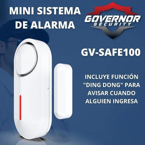 Mini Sistema De Alarma Inalambrico Governor Gv-safe100 W3