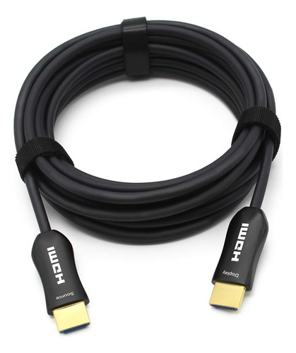 Mavislink Cable De Fibra Optica Hdmi 4k De 30 Pies 4k60hz Hd