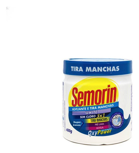 Semorin Tira Manchas Em Pó White 400g