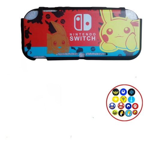 Funda Protectora Silicon Case - Nintendo Switch Lite + Thumb