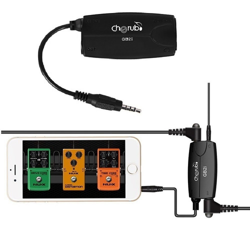 Cherub Interfaz Guitar Link Para Conectar Guitarra A Celular