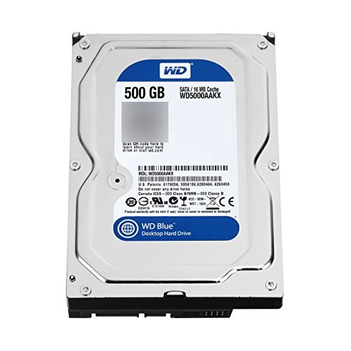 Wd Blue 500gb Desktop Hard Disk Drive - 7200 Rpm Sata 6 Gb/s