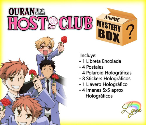 Ouran High School Host Club Mystery Box Caja Misteriosa 
