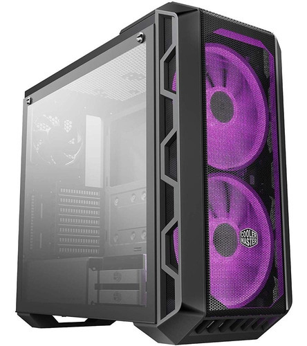 Gabinete Gamer Cooler Master Haf 500 Preto Com 4 Fans