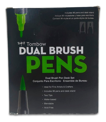 Tombow Dualbrush Pen 96pz, Marcador Doble Punta De 96 Pz