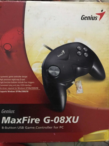 Control Para Pc Genius Max Fire G-08xu