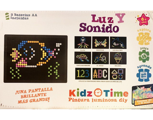 Juego Dibujos Con Piezas De Encaje Y Tablero Luminoso +6años