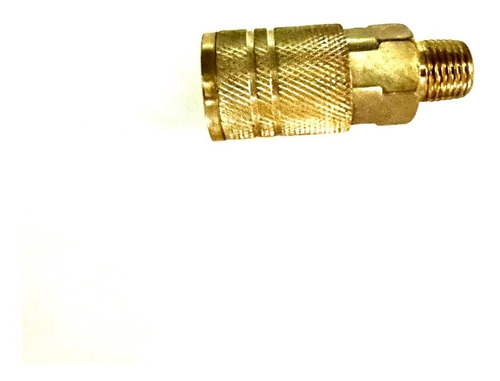 Cople Rapido Para Compresor Bronce Entrada 1/4''
