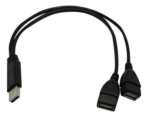 Y Usb 2.0 A Macho A 2 Conector Hembra Dual Usb Hembra Y