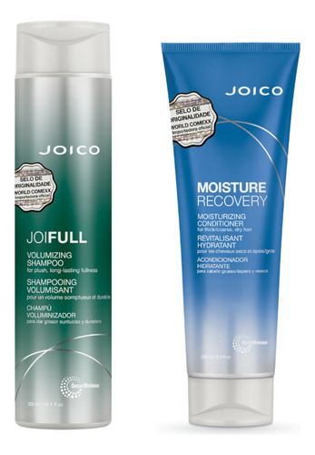 Kit Joico Para Cabelos Com Raízes Oleosas E Pontas Muito Sec