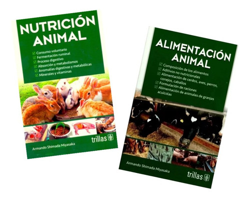 Pack Nutrición Y Alimentación Animal Trillas