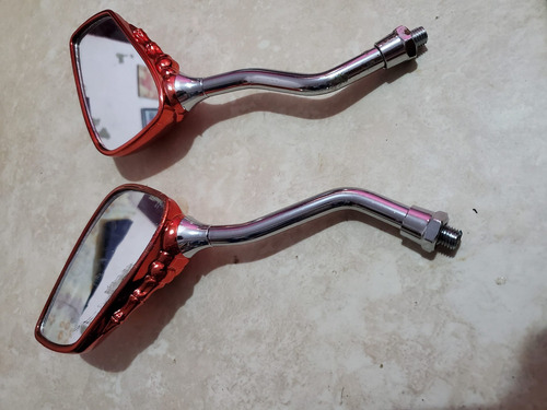 Imagen 3 de 4 de Retrovisores Universales Para Motos Marca Moxi De Lujo