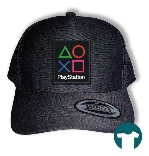 Gorra Botones Playstation Camionera Snapback