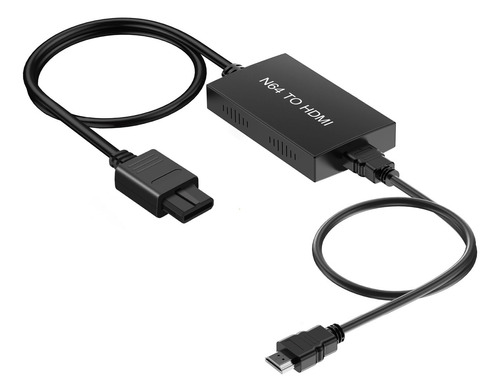 Adaptador Convertidor N64 A Hdmi Con Cable Hdmi, Convierte L