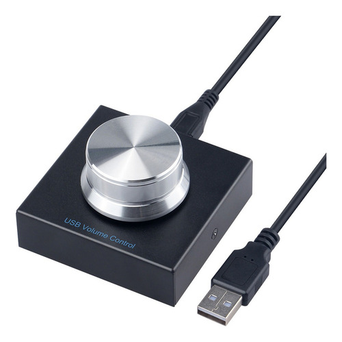 Controle De Volume Usb Ajustador De Áudio Controlador De Vol