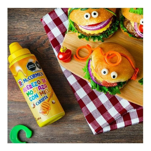 2 Pzas Aderezo De Mostaza Mccormick Con Miel Carlota 235 G