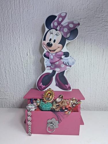 Alhajero Minnie Mouse Centro De Mesa Recuerdo Rosa