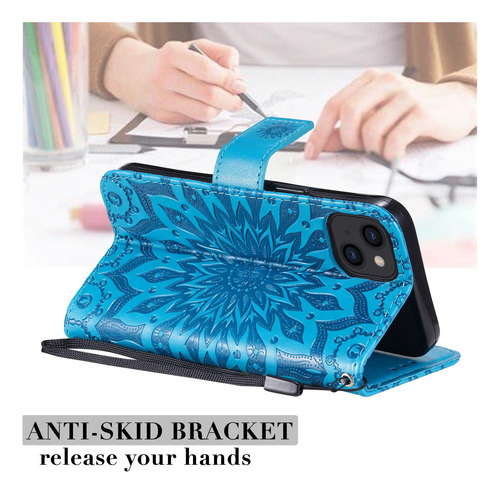 Funda Con Tótem En Forma De Girasol Para Honor Magic 4 5 6 70 80 90 100 10 50 Lite 20 30 Pro 8a 8 X 9 A 5 G, Ranura Para Tarjetas Con Tapa Para Agenda