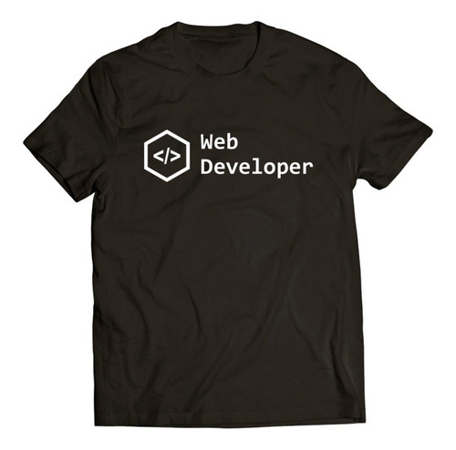 Playera Web Developer / Programador Desarrollador Geek 