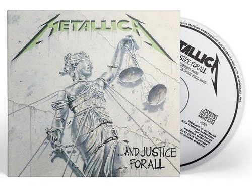 Metallica - And Justice For All (remastered) Cd - Importado