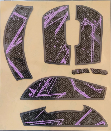 Imagen 3 de 3 de Bt.l Grips G Pro X Superlight Negro-morado