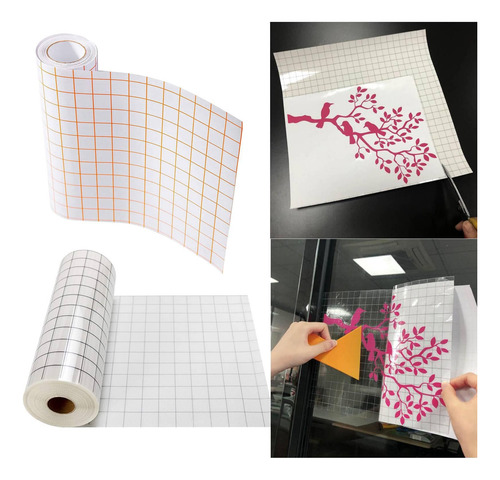Cinta De Transferencia De Vinilo Autoadhesiva De 12 X 60 ,