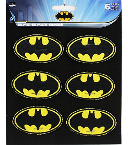 Aplicación Dc Comics Batman 6 Logo Patch Set
