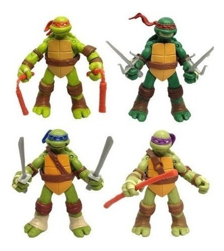 Muñeco Tortugas Ninja Adolescentes Mutantes Figura 4