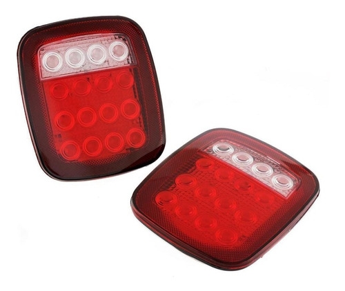 Kit Foco Led Trasero 12v Camion Tricimoto Remolque Arrastre